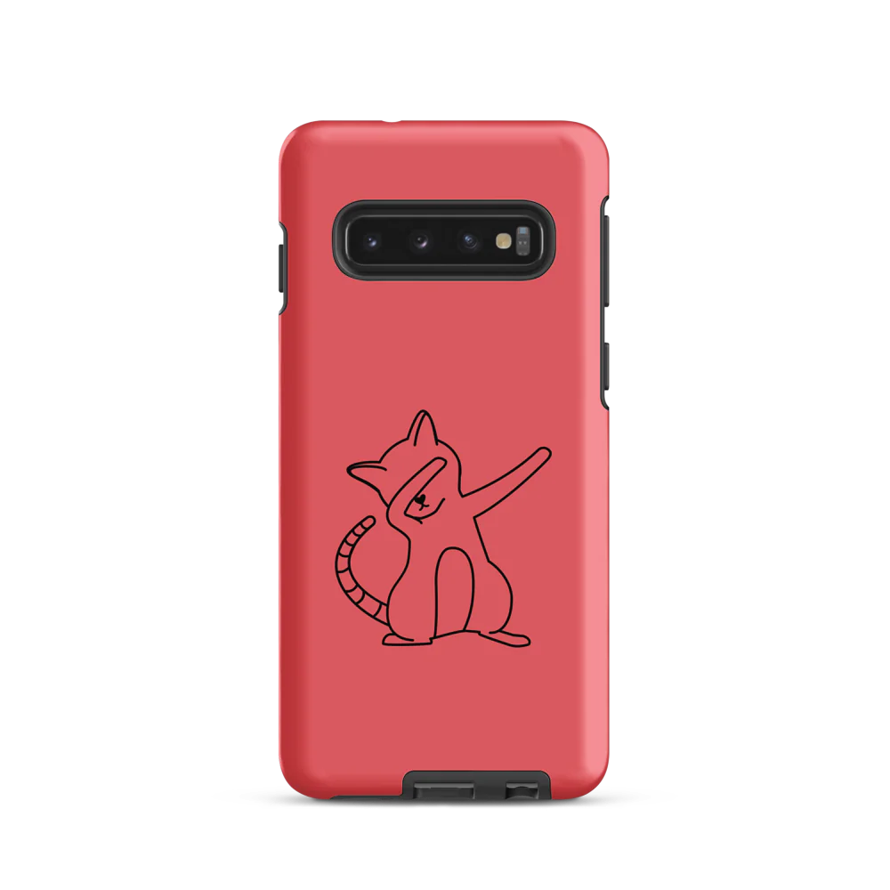 Tough Case for Samsung® - Pink Cat
