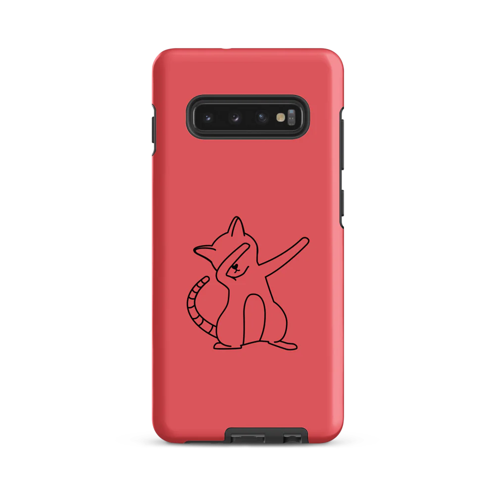 Tough Case for Samsung® - Pink Cat