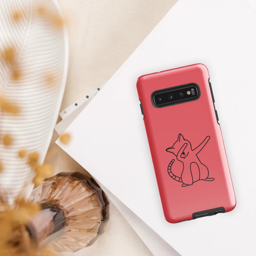 Tough Case for Samsung® - Pink Cat