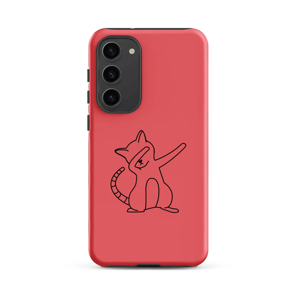 Tough Case for Samsung® - Pink Cat