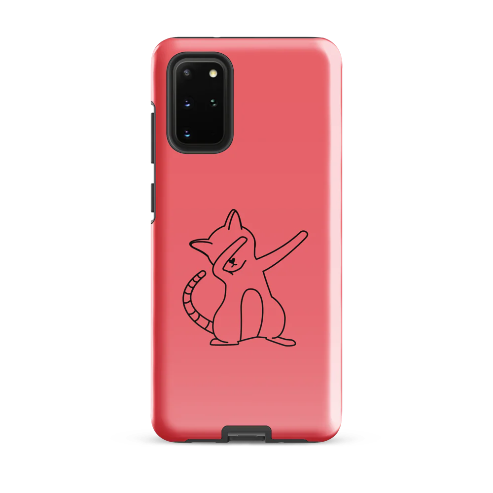 Tough Case for Samsung® - Pink Cat