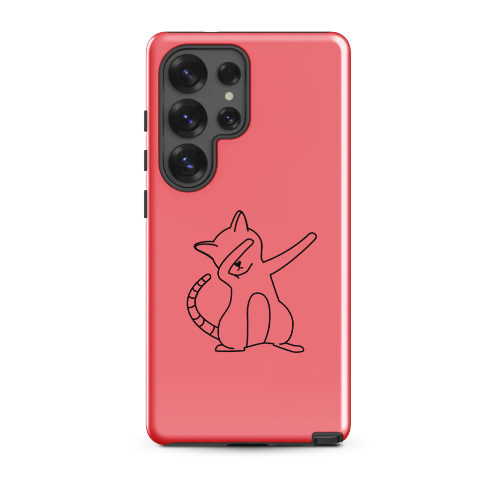 Tough Case for Samsung® - Pink Cat