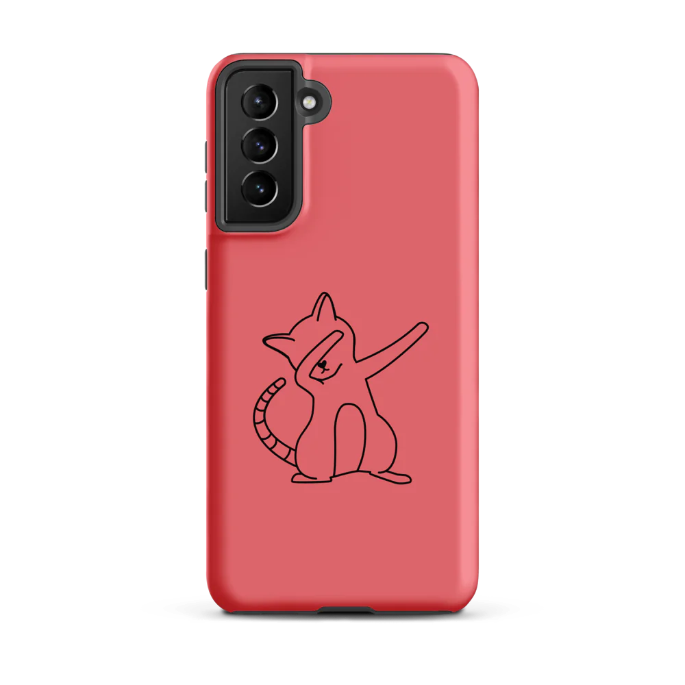 Tough Case for Samsung® - Pink Cat