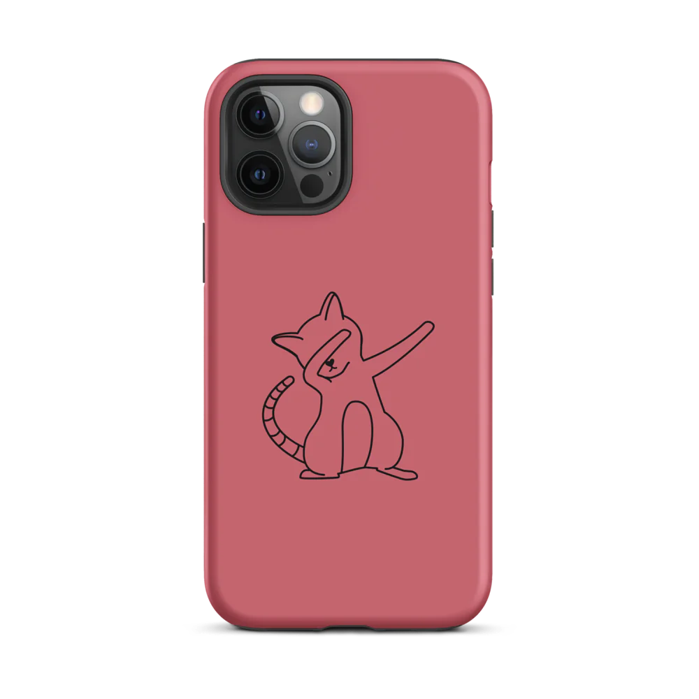 Tough Case for iPhone® - Pink Cat