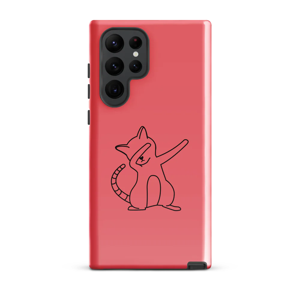 Tough Case for Samsung® - Pink Cat