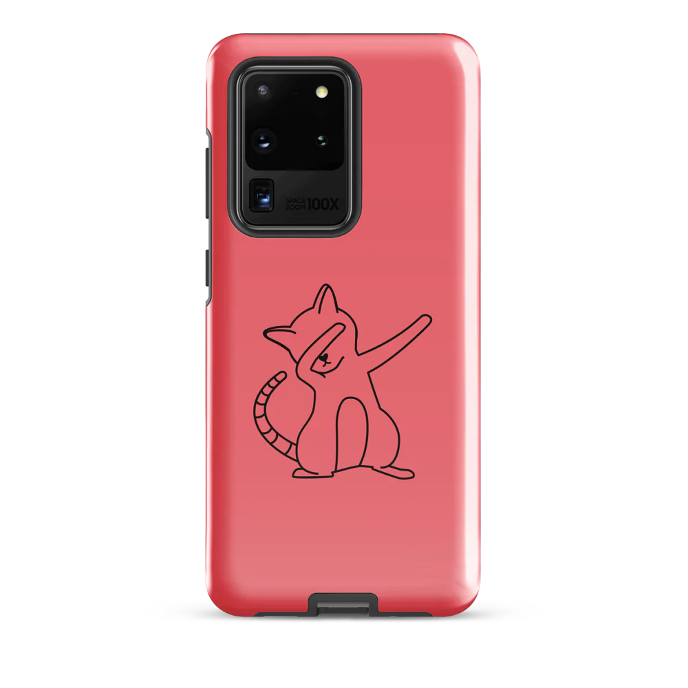 Tough Case for Samsung® - Pink Cat