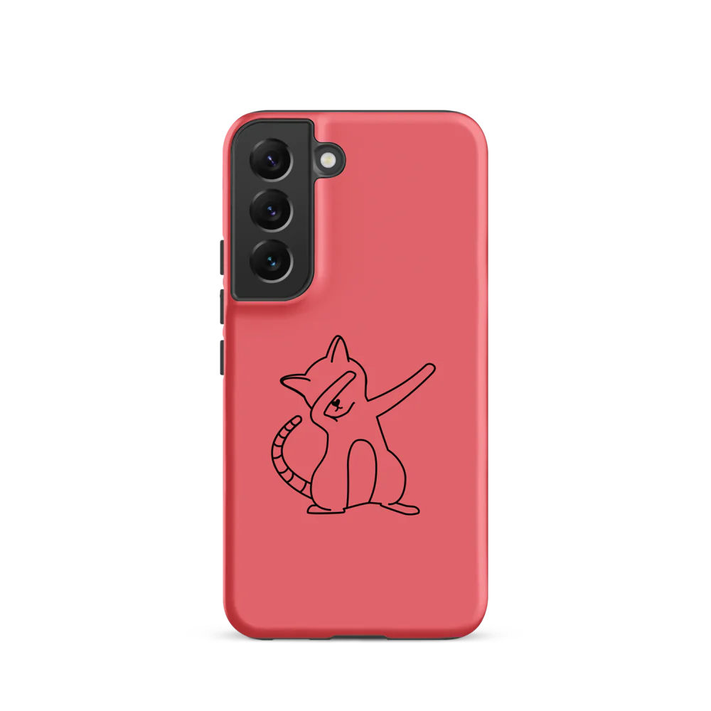 Tough Case for Samsung® - Pink Cat