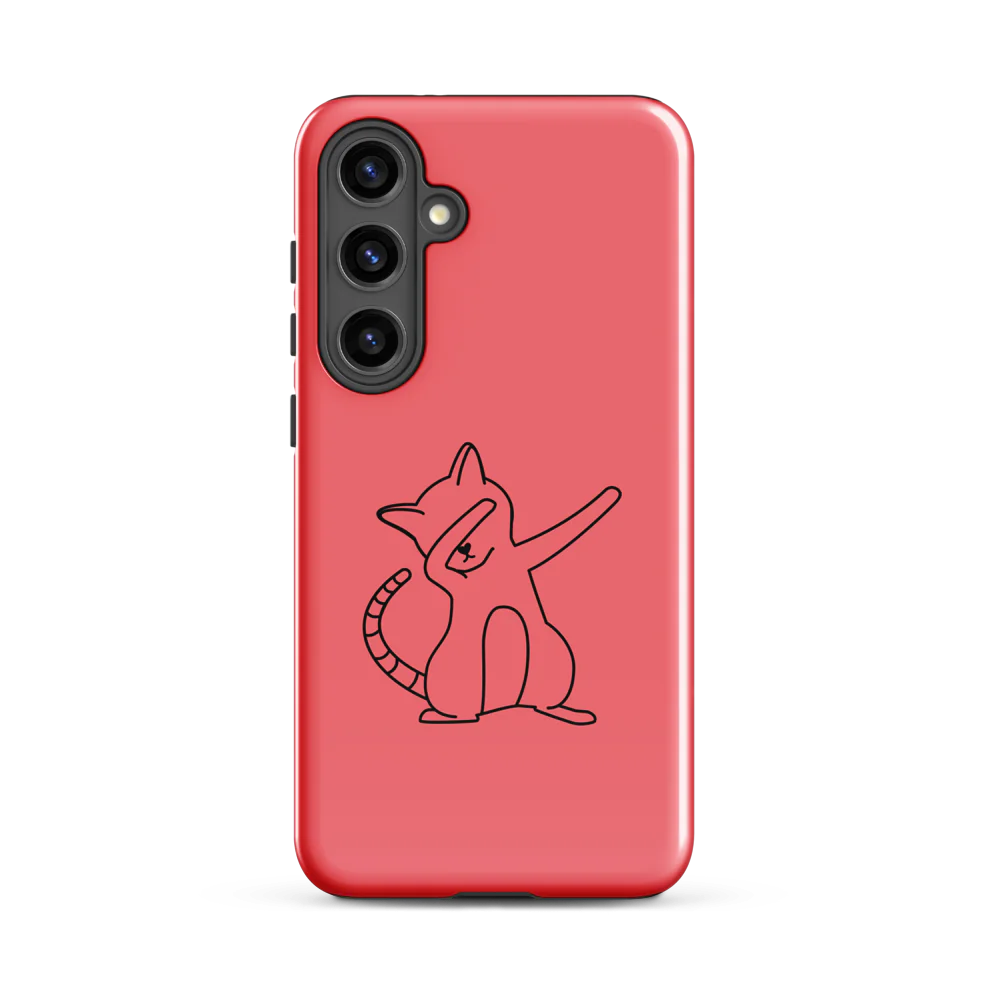 Tough Case for Samsung® - Pink Cat