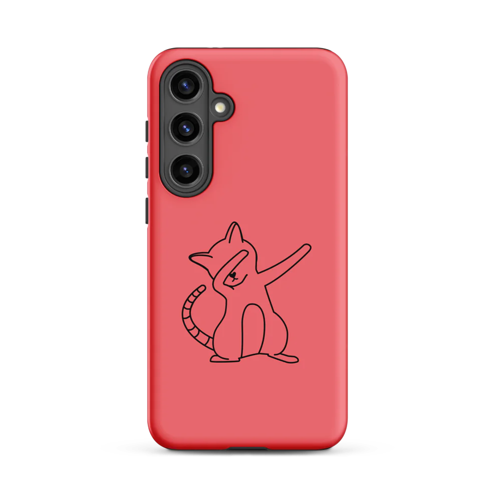 Tough Case for Samsung® - Pink Cat