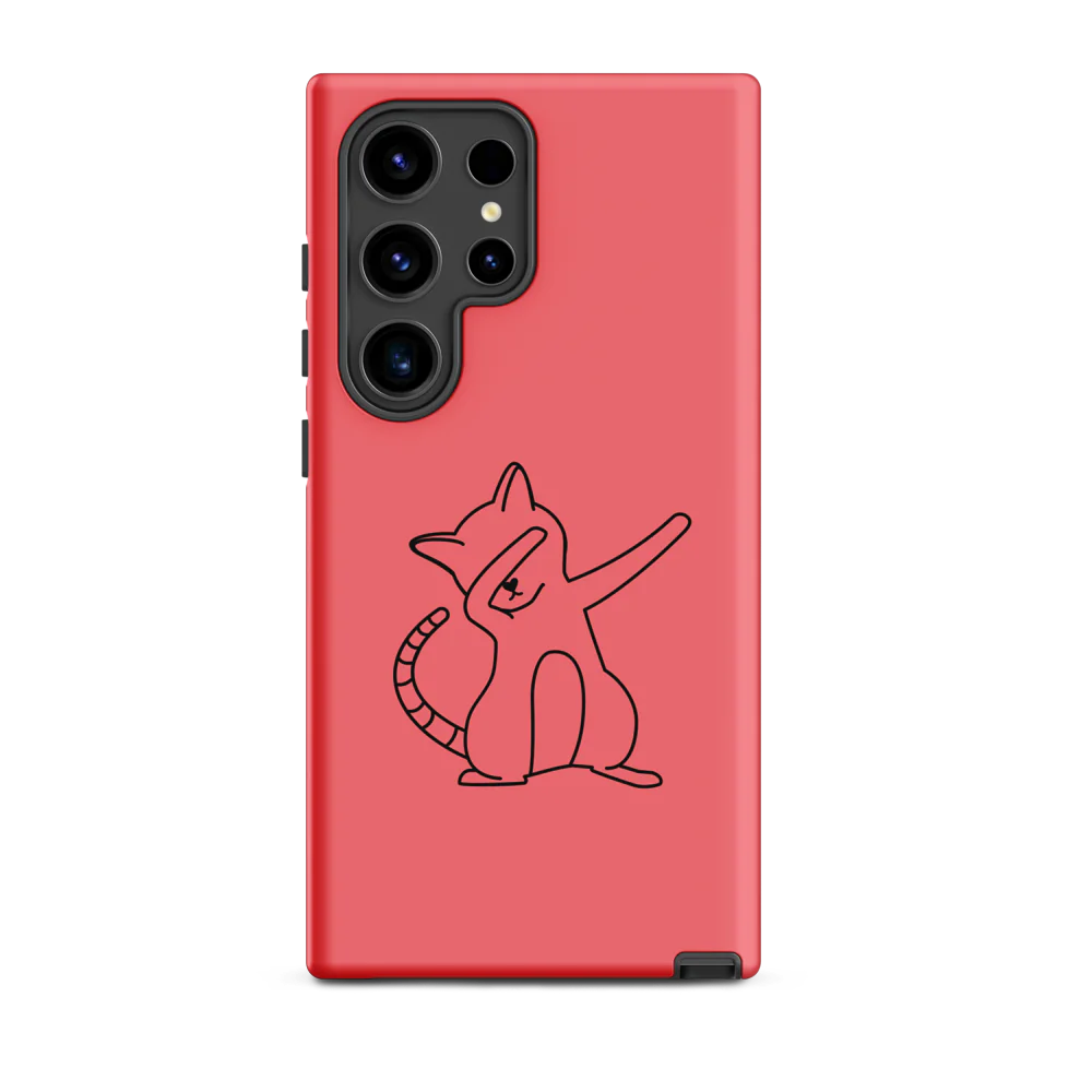 Tough Case for Samsung® - Pink Cat