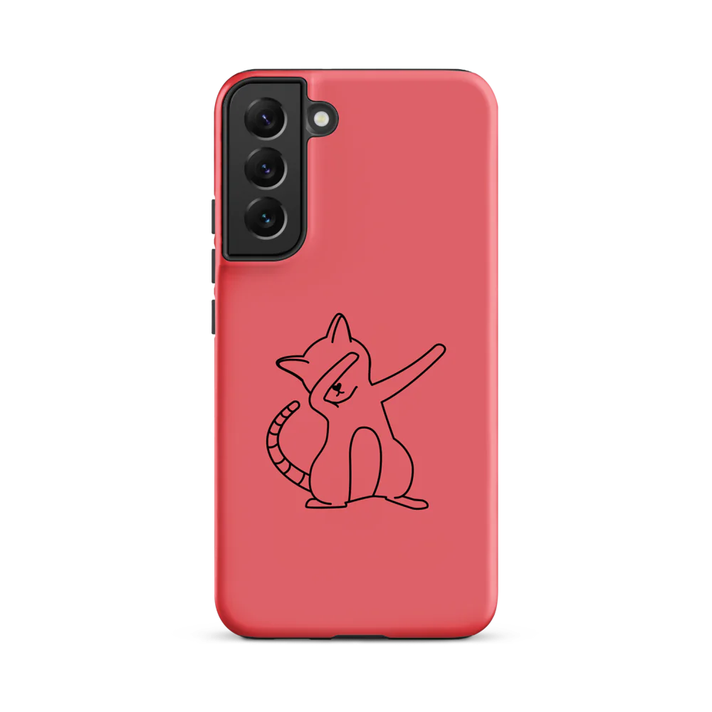 Tough Case for Samsung® - Pink Cat
