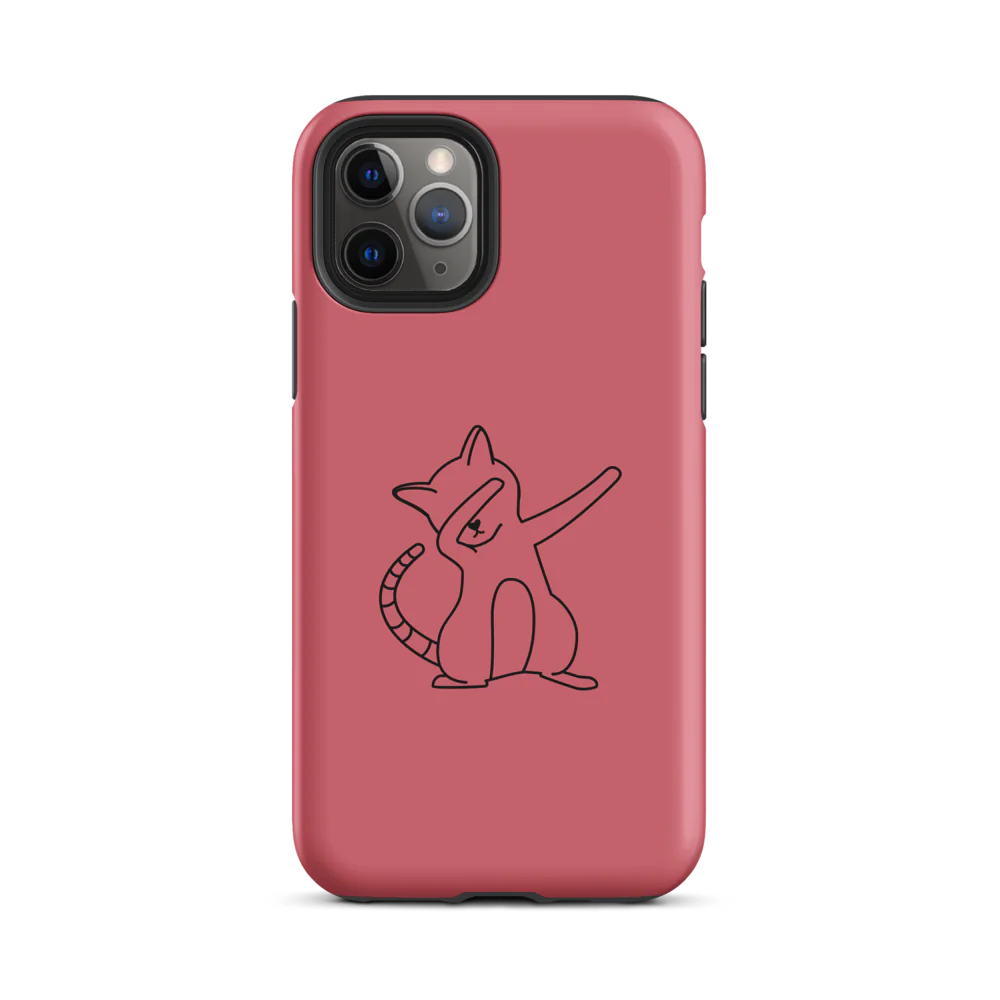 Tough Case for iPhone® - Pink Cat