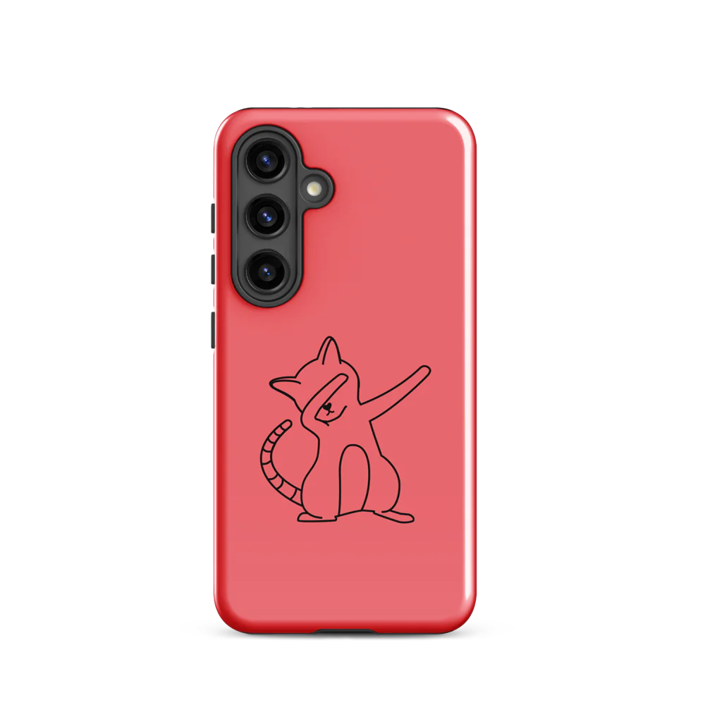 Tough Case for Samsung® - Pink Cat