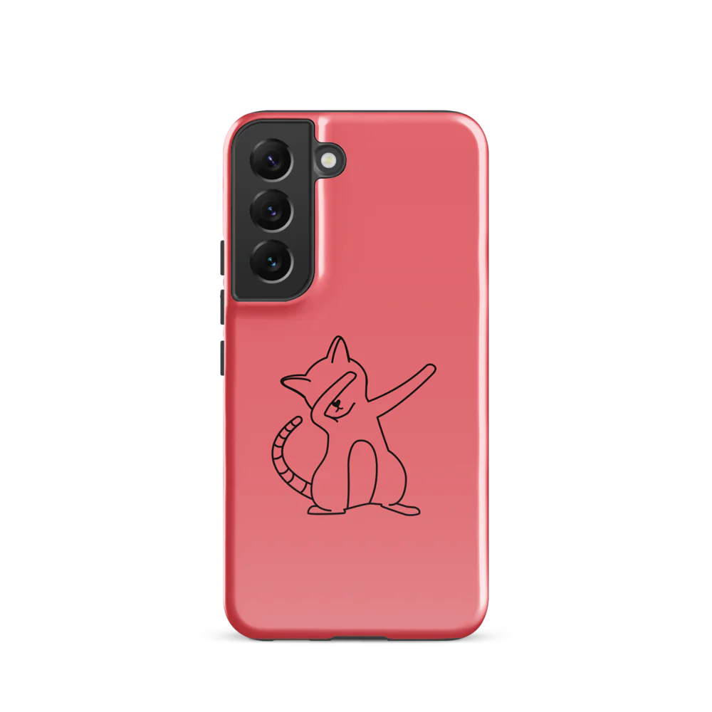 Tough Case for Samsung® - Pink Cat