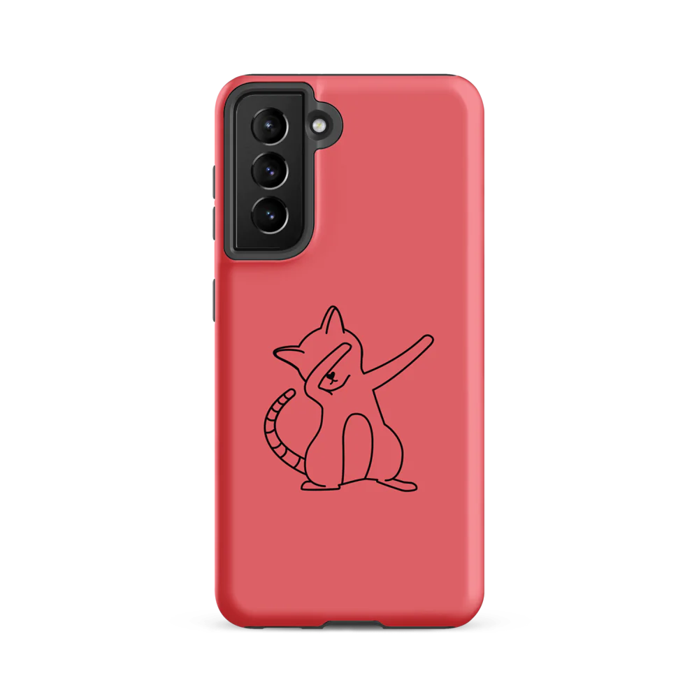 Tough Case for Samsung® - Pink Cat