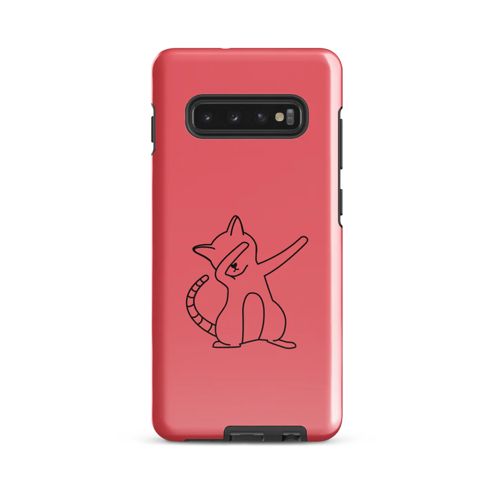 Tough Case for Samsung® - Pink Cat