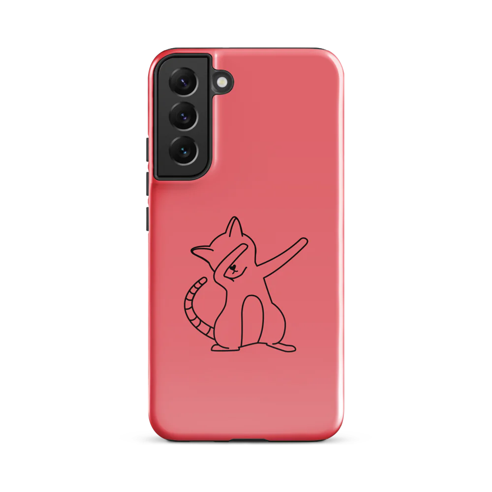 Tough Case for Samsung® - Pink Cat