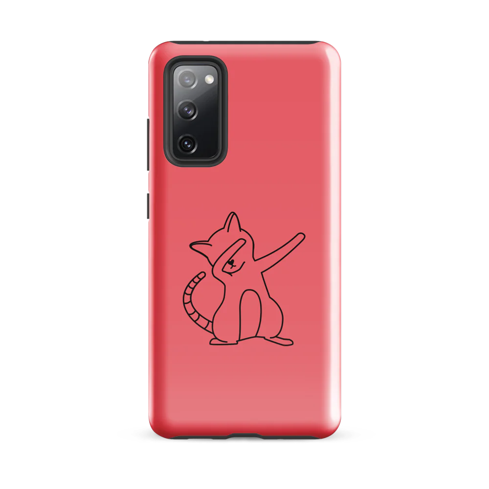 Tough Case for Samsung® - Pink Cat