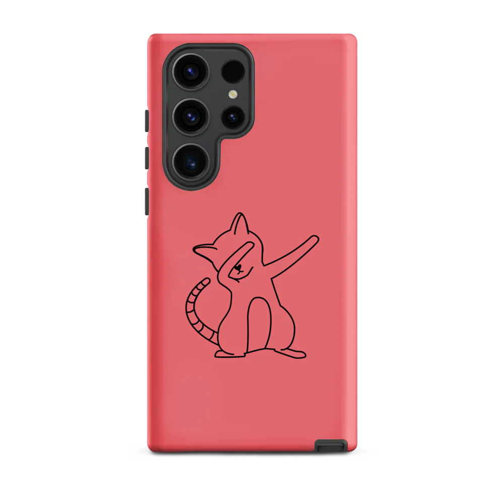 Tough Case for Samsung® - Pink Cat