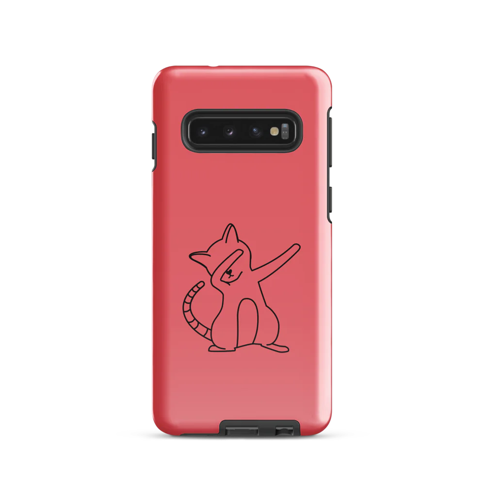 Tough Case for Samsung® - Pink Cat