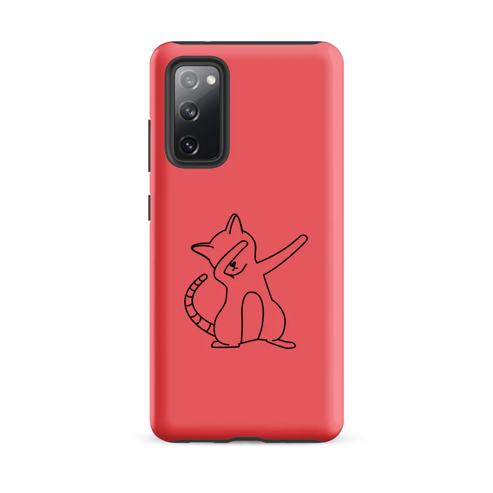 Tough Case for Samsung® - Pink Cat