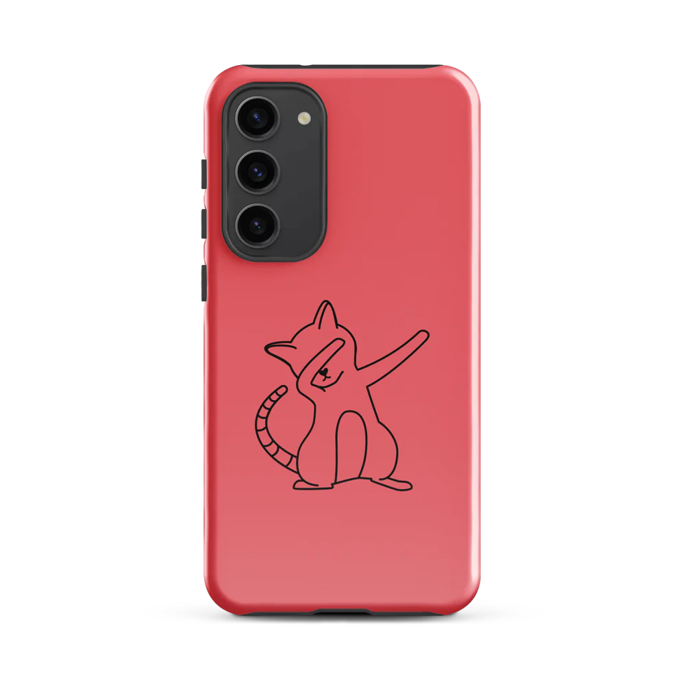 Tough Case for Samsung® - Pink Cat