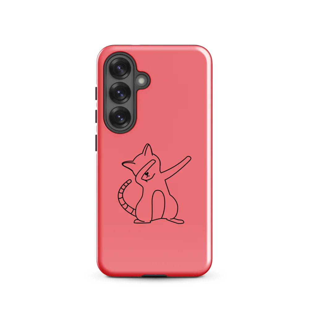 Tough Case for Samsung® - Pink Cat