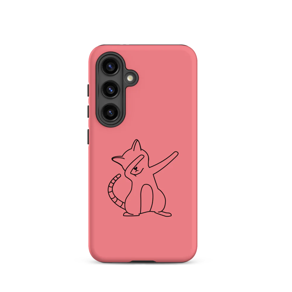 Tough Case for Samsung® - Pink Cat