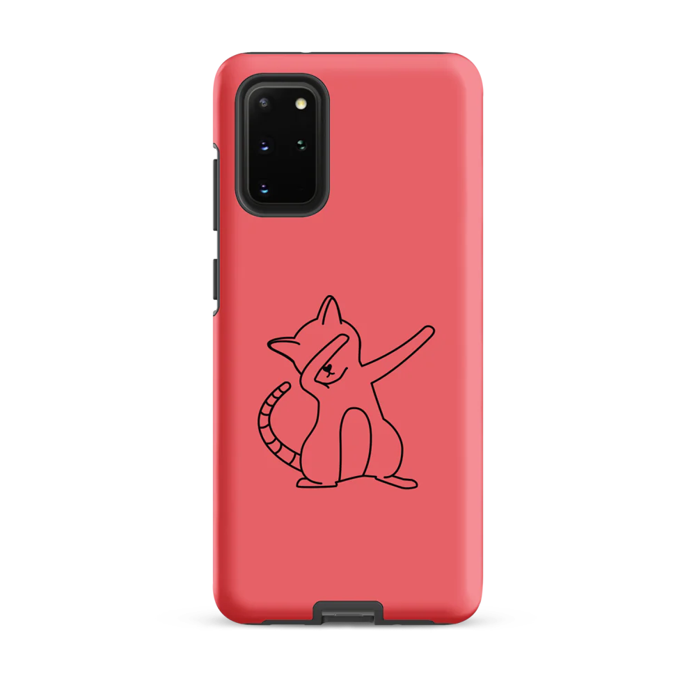 Tough Case for Samsung® - Pink Cat