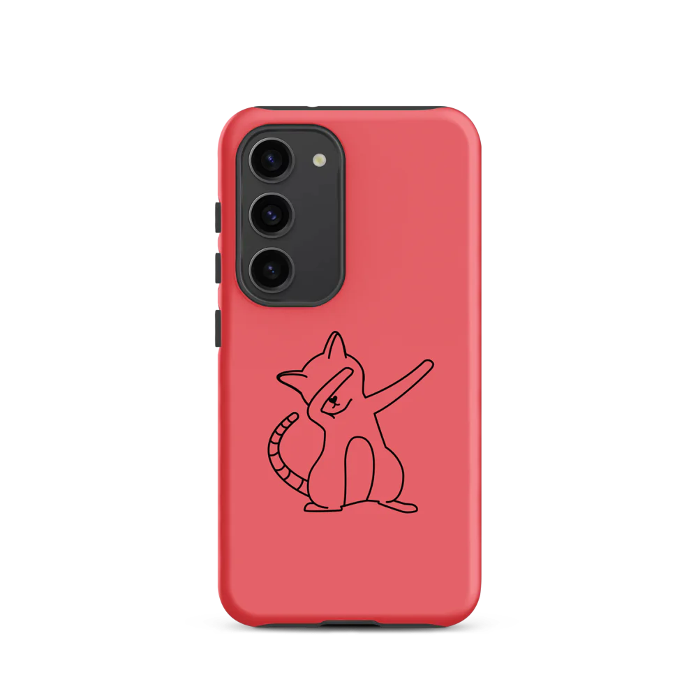Tough Case for Samsung® - Pink Cat