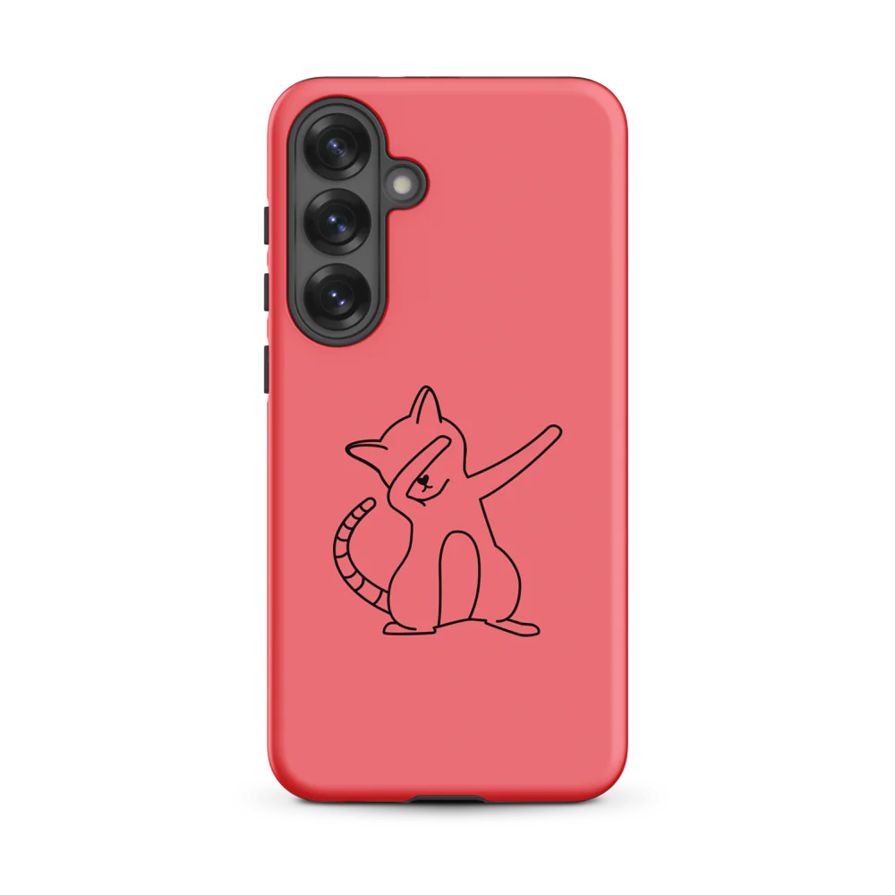 Tough Case for Samsung® - Pink Cat