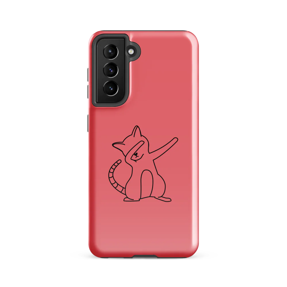 Tough Case for Samsung® - Pink Cat