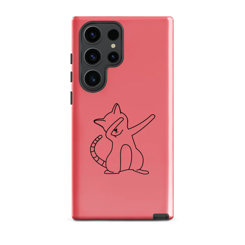 Tough Case for Samsung® - Pink Cat