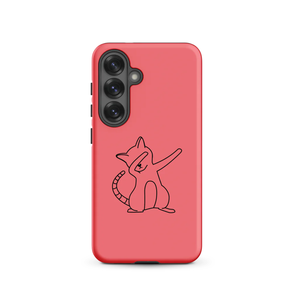 Tough Case for Samsung® - Pink Cat