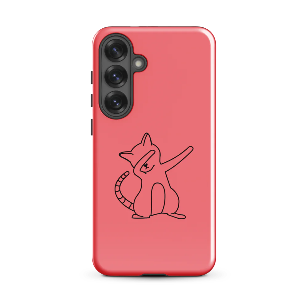 Tough Case for Samsung® - Pink Cat