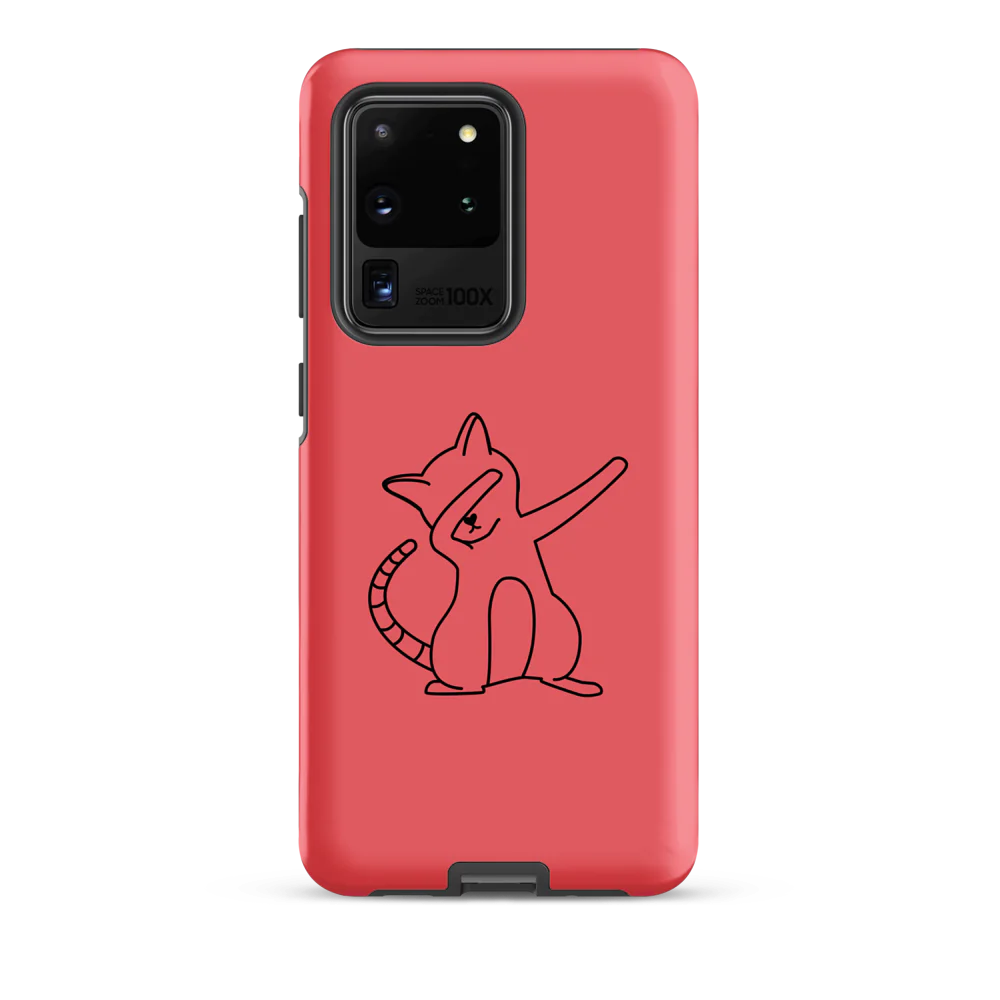 Tough Case for Samsung® - Pink Cat