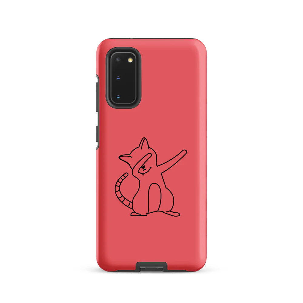 Tough Case for Samsung® - Pink Cat