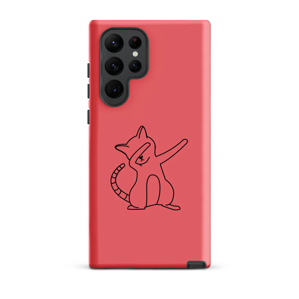 Tough Case for Samsung® - Pink Cat