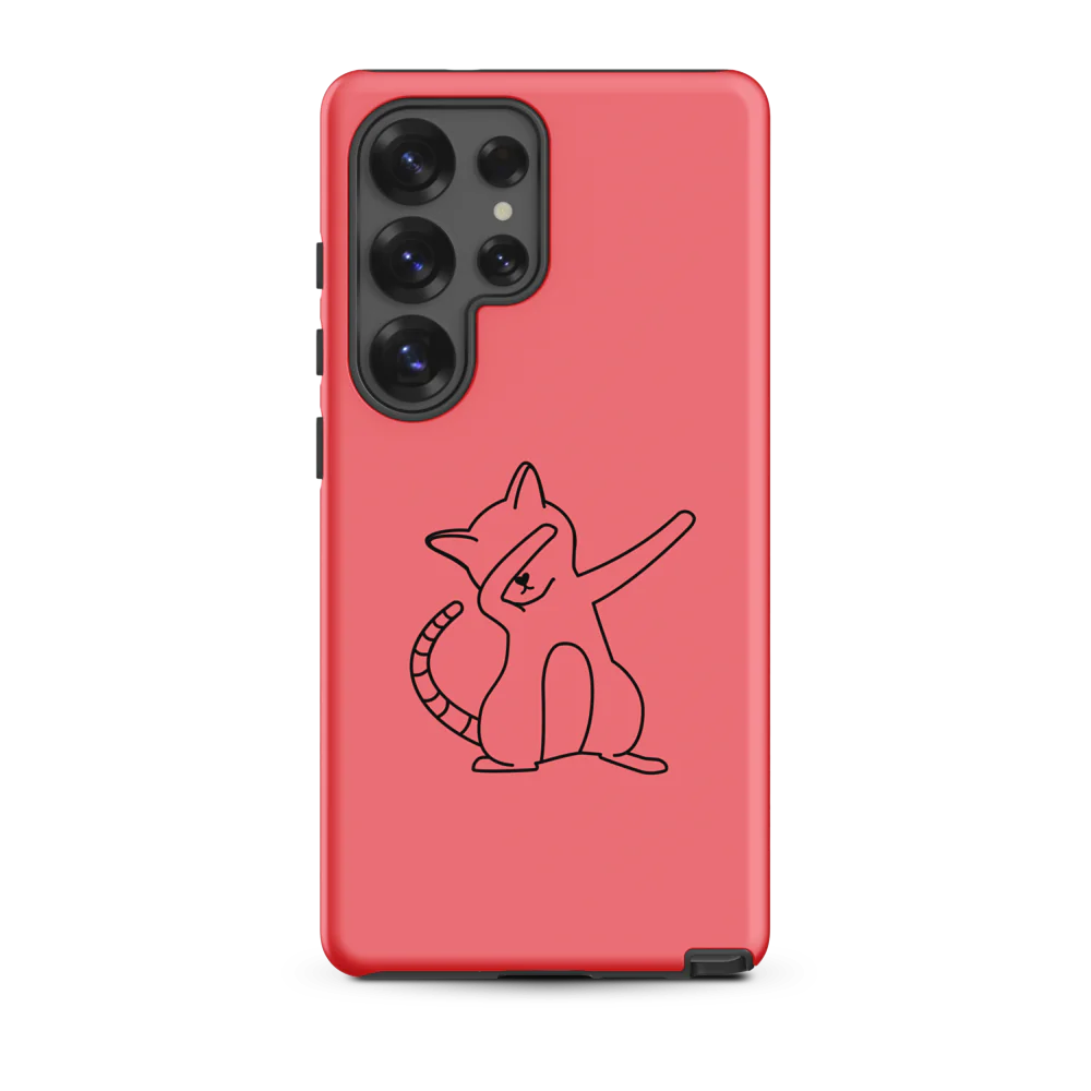 Tough Case for Samsung® - Pink Cat